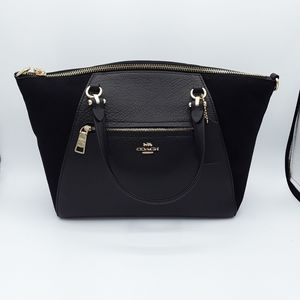 Coach Pebble Leather Prairie Shoulder Bag Crossbod